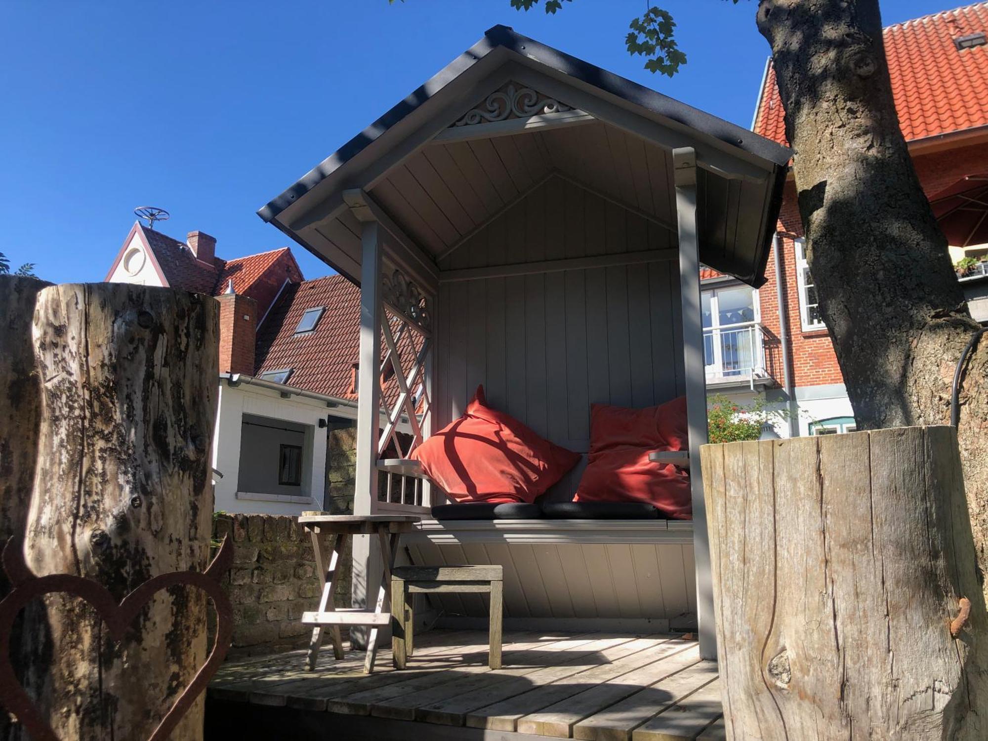 Gaestehaus Kajuete Direkt Am Wasser フリードリッヒシュタット エクステリア 写真